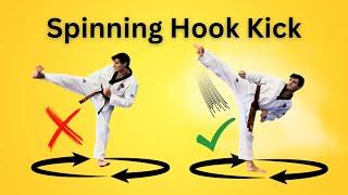 Master the Taekwondo Spinning Hook Kick