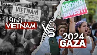 US college protests: The parallels between Gaza and Vietnam