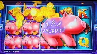 MAX BETTING MY WAY THROUGH JACKPOTS ON PIGGY BANKING