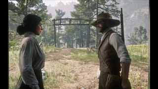 Charlotte gives a kiss - Charlotte Mission Part 3 - Red Dead Redemption 2