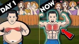 Top 4 Beginner Exercises To Reduce Chest Fat & Man Boobs In 1 Week At Home | easy exercise