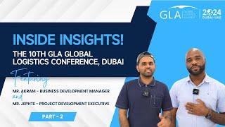 Experience the buzz surrounding the 10th GLA Global Logistics Conference!