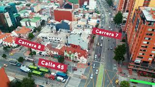 Conoce los desvíos en la av. Caracas entre calles 45 y 53.