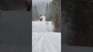 Testing out the 850! #backcountry #skidoo #maine #207 #sledtrx #cardboardfilms #2.5” #steamboat