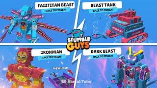 TOP STUMBLE GUYS MRBEAST WORKSHOP MAP CODE | TITAN BEAST, IRON MAN, BEAST TANK, DARK BEAST