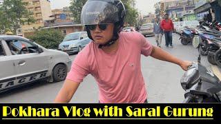 Vlog with Saral Gurung ll Biswa Limbu Vlogs