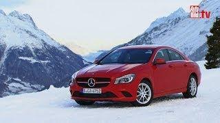 Mercedes CLA 250 4matic - Sicher fahren auf Eis und Schnee