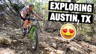 Austin Texas Has MTB Trails? (Barton Creek Green Belt Trail)