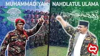 Jumlah Pasukannya Melebihi Personel TNI.!! NU vs Muhammadiyah, Siapakah yang Paling Berkuasa?