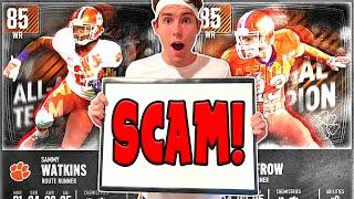 EA SCAMMED PLAYERS BY CHANGING SAMMY WATKINS TO HUNTER RENFROW IN COLLEGE FOOTBALL 25 ULTIMATE TEAM!