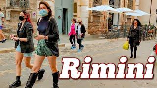 Weekend in Rimini. Italy  - 4k Walking Tour around the City - Travel Guide. trends, moda #Italy