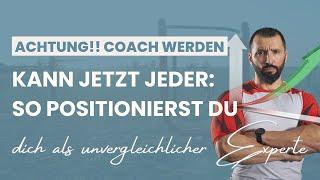 Wie positionieren als Coach I Social Media Marketing für Coaches