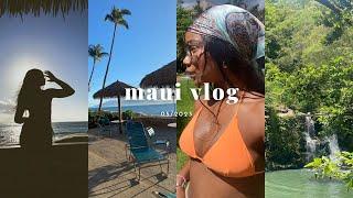 Travel Vlog: Let’s go to Maui! Pool day + Road to Hana + Self Care