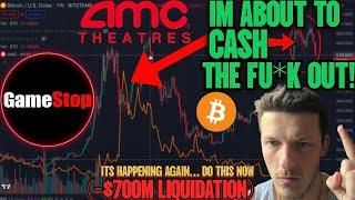 AMC GME STOCK CRYPTO CRASH TRIGGERS SQUEEZE!!!!!!!!  AGAIN 2021!!! ($700M LIQUIDATION 24HRS)