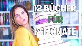 12 BÜCHER für 12 MONATE CHALLENGE | melodyofbooks