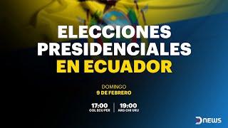  EN VIVO | RESULTADOS ELECCIONES PRESIDENCIALES EN ECUADOR 