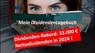 33.000€ Dividenden-Meilenstein ! | Blick ins Depot: Meine besten Dividenden-ETFs | Dividendenupdate