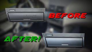 How to remove soft touch coating from plastic parts HUGE TRANSFORMATION! WITH FINAL RESULTS!