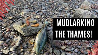 WIND and TREASURE - Mudlarking The River Thames!