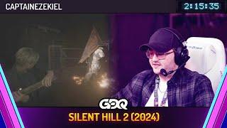 Silent Hill 2 (2024) by CaptainEzekiel in 2:15:35 - Awesome Games Done Quick 2025