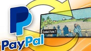 How To Connect And Integrate Contact Form 7 With Paypal For Free