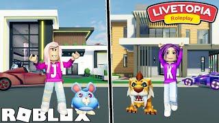 We played Livetopia Roleplay on Roblox!