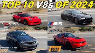 Top 10 Best V8 Engine Exhaust Sounds of 2024!