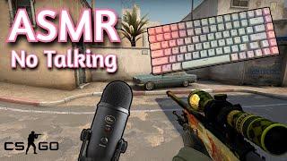 ASMR Gaming | CS:GO COMPETITIVE | No Talking + Thocky Keyboard Sounds 