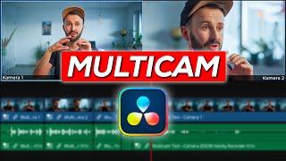 Schneller schneiden mit Multicam in Davinci Resolve Tutorial