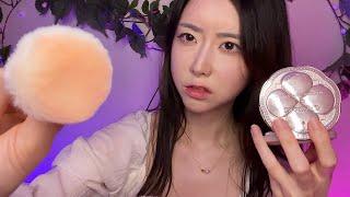 ASMR | (sub)Roleplay for Mean K-pop Idol makeup | 재수없는 아이돌 대기실 메이크업 롤플레이 | 후시녹음, 비주얼팅글