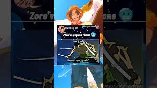 Zoro vs captain t bone #shorts #onepiece #luffy