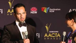 Alex Dimitriades wins the AACTA Award for Best Lead Actor in TV for THE SLA