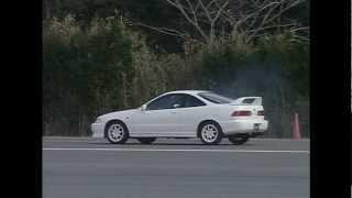 Best Motoring Braking Test 1998 Integra Type R vs 1996 Integra Type R