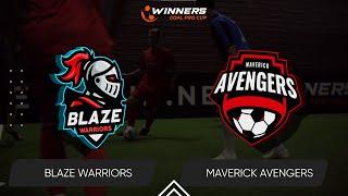 Winners Goal Pro Cup. Blaze Warriors - Maverick Avengers 01.07.24. First Group Stage. Group B