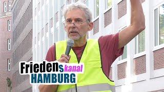 Friedensdemo Hamburg 22.10.2022 - Holger Griebner zur Entwicklung der Friedenspartei Die Grünen