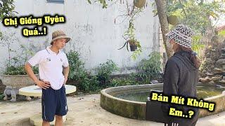 Uyên Giả Làm Cô Mua Mít Tạo Bất Ngờ Cho Phước Sau Những Tháng Ngày Đi Học Xa..!