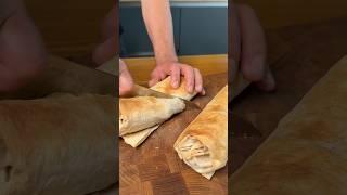 Домашняя шаурма с картофелем фри #рецепт #шаурма #еда