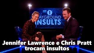 Jennifer Lawrence e Chris Pratt trocam insultos (legendado)