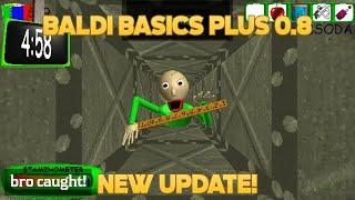 New Stuff and more! | Baldi's Basics Plus 0.8 UPDATE (Official)