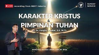 Kebaktian Minggu Pagi | Jemaat Online Gereja BEST | Ps. Fengky M | Karakter Kristus & Pimpinan Tuhan