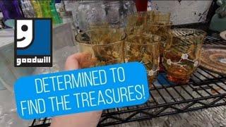 Determined to Find the Treasures!  - Shop Along With Me - Goodwill Thrift Store