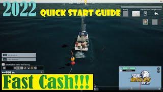 Fishing North Atlantic HARD Level - Quick Start Guide - Fast Cash Part 1