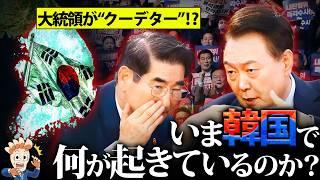 【6時間だけの戒厳令】いま韓国で何が起きているのか？【大統領の弾劾】