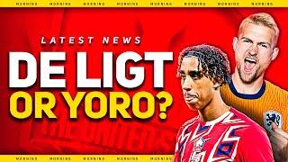 BREAKING! It's YORO or DE LIGT says ORNSTEIN! Man Utd Transfer News