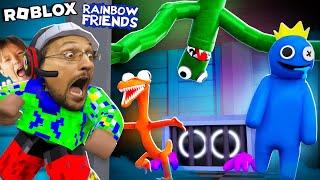 Roblox Rainbow Friends are NOT our Friends = (FGTeeV Gameplay w/ Drizz)