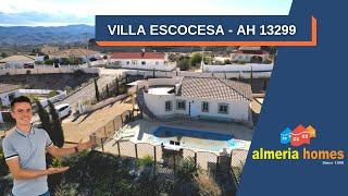 Three bedroom villa for sale in Partaloa with a pool and stunning views / Villa Escocesa  - AH13298