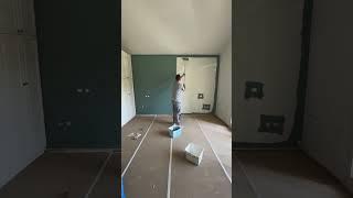 Βάψιμο τοίχου  #βαψίματα #diy