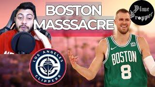 Clipper Fan REACTS To Getting Destroyed By Boston Celtics