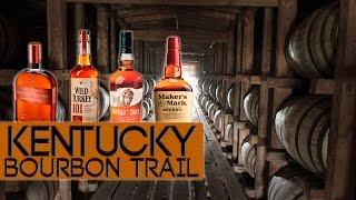 Kentucky Bourbon Trail - Wild Turkey, Woodford Reserve, Buffalo Trace and Maker's Mark