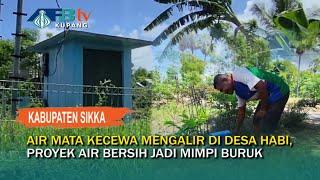 Air Mata Kecewa Mengalir di Desa Habi, Proyek Air Bersih Jadi Mimpi Buruk